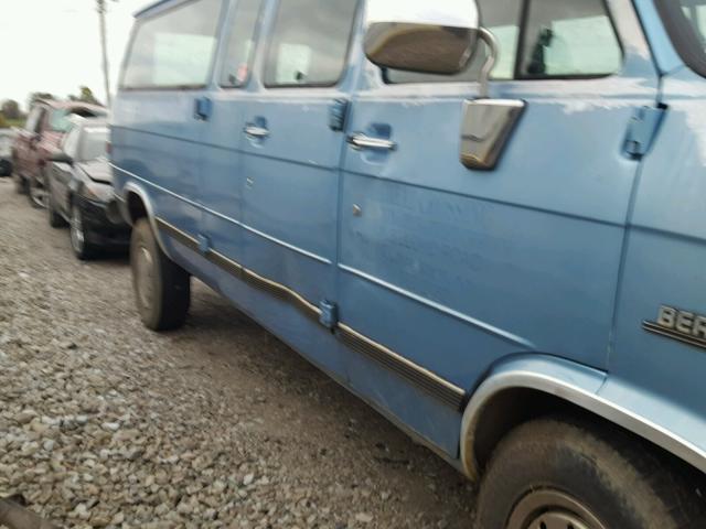 1GAGG39K1SF138252 - 1995 CHEVROLET G30 G30 BLUE photo 9