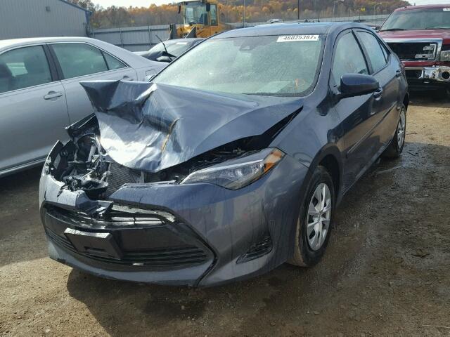 2T1BPRHE6HC781441 - 2017 TOYOTA COROLLA LE 蓝色 照片 2