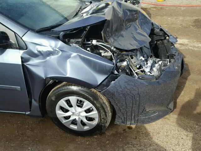 2T1BPRHE6HC781441 - 2017 TOYOTA COROLLA LE 蓝色 照片 9