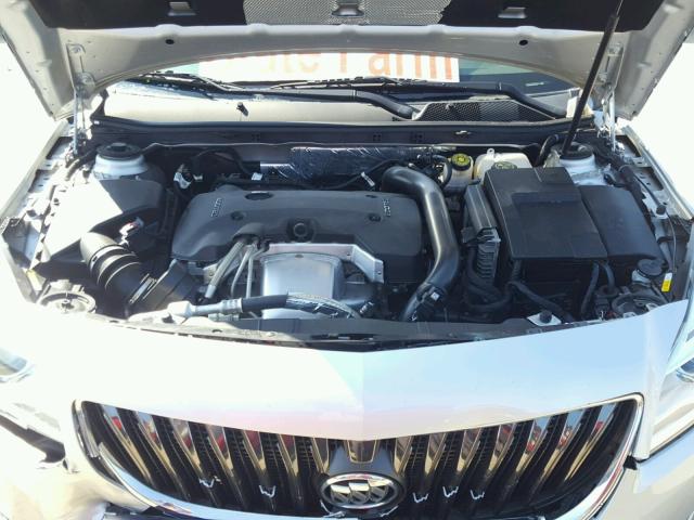 2G4GR5GX2E9242690 - 2014 BUICK REGAL PREM SILVER photo 7