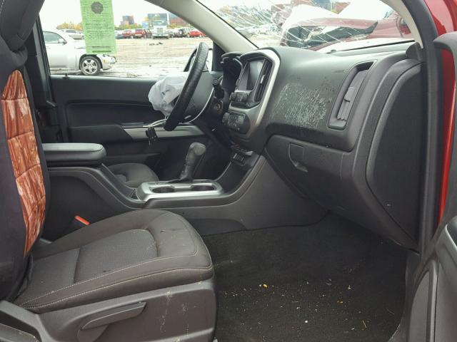 1GCHTCEN2H1248420 - 2017 CHEVROLET COLORADO L MAROON photo 5