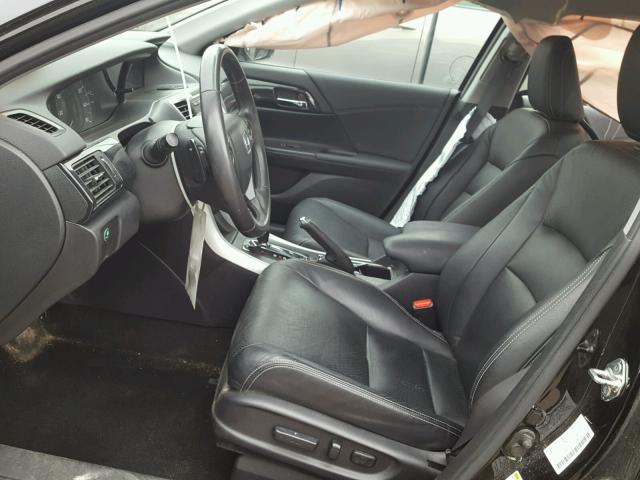 1HGCR2F54EA015637 - 2014 HONDA ACCORD BLACK photo 5