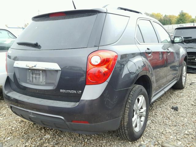 2GNALPEK2D6136648 - 2013 CHEVROLET EQUINOX LT GRAY photo 4