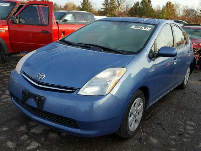 JTDKB22U767062736 - 2006 TOYOTA PRIUS BLUE photo 2