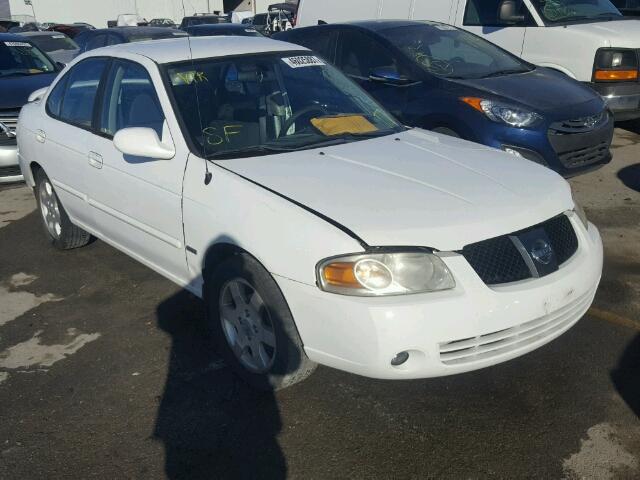 3N1CB51D56L626874 - 2006 NISSAN SENTRA 1.8 WHITE photo 1