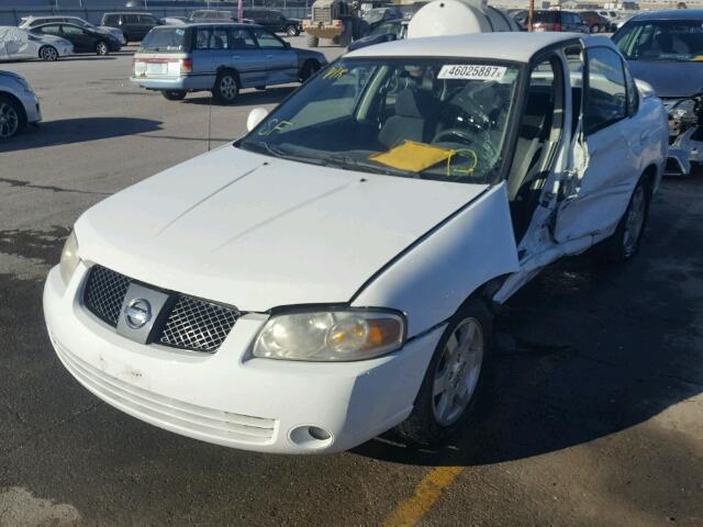 3N1CB51D56L626874 - 2006 NISSAN SENTRA 1.8 WHITE photo 2