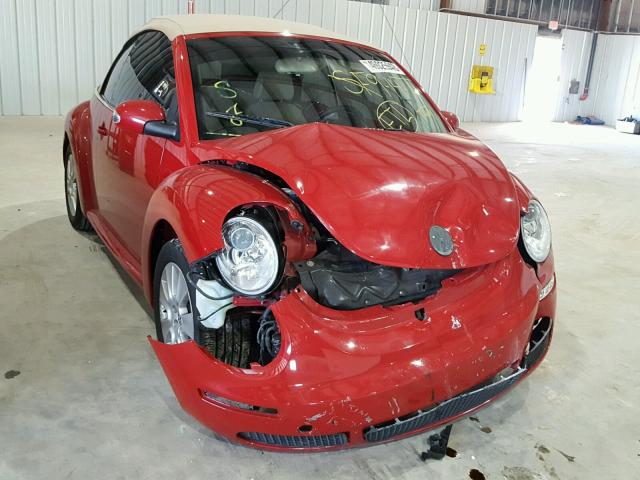 3VWPF31Y38M400658 - 2008 VOLKSWAGEN NEW BEETLE 红色 照片 1