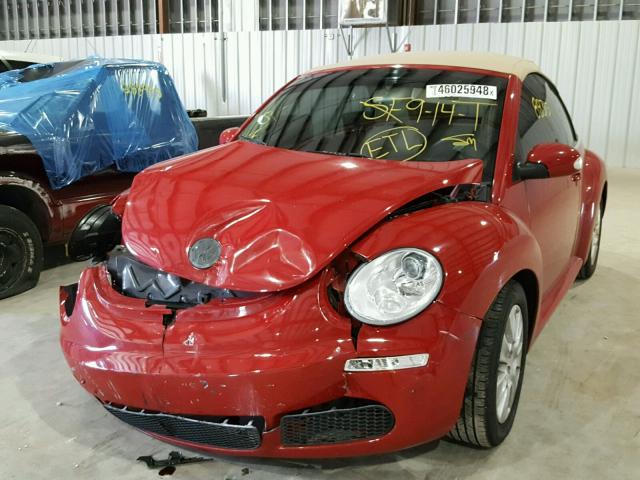 3VWPF31Y38M400658 - 2008 VOLKSWAGEN NEW BEETLE 红色 照片 2