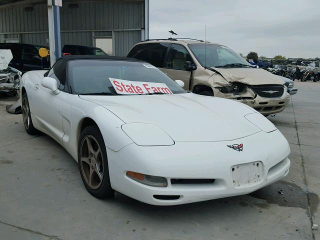 1G1YY32G2W5127411 - 1998 CHEVROLET CORVETTE WHITE photo 1