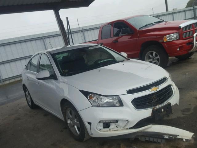 1G1PC5SB0F7141838 - 2015 CHEVROLET CRUZE LT WHITE photo 1