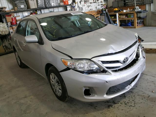 2T1BU4EE4BC705675 - 2011 TOYOTA COROLLA BA SILVER photo 1