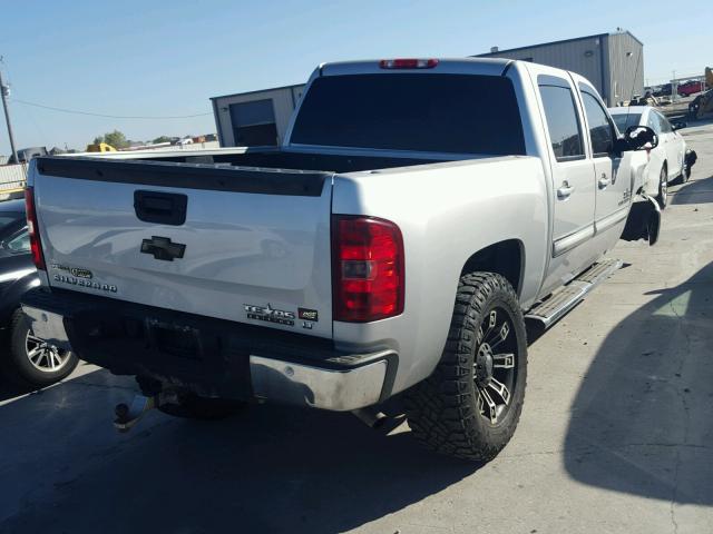 3GCPCSE01BG404644 - 2011 CHEVROLET SILVERADO SILVER photo 4