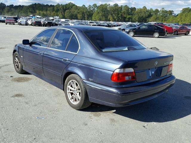 WBADT43453G023667 - 2003 BMW 525 I AUTO BLUE photo 3