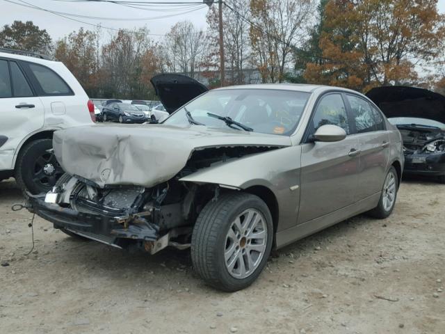 WBAVA33577KX80585 - 2007 BMW 328 I BEIGE photo 2