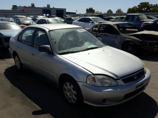 2HGEJ6613YH597451 - 2000 HONDA CIVIC BASE SILVER photo 1