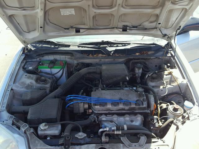 2HGEJ6613YH597451 - 2000 HONDA CIVIC BASE SILVER photo 7