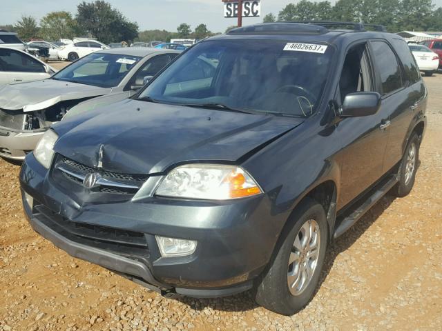 2HNYD18673H530921 - 2003 ACURA MDX TOURIN GREEN photo 2