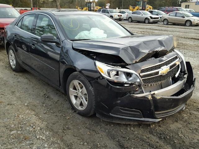 1G11B5SA1DF177329 - 2013 CHEVROLET MALIBU LS BLACK photo 1