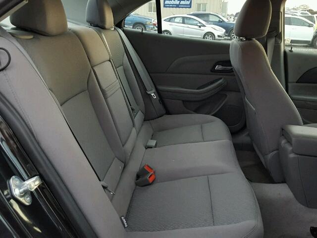 1G11B5SA1DF177329 - 2013 CHEVROLET MALIBU LS შავი ფოტო 6