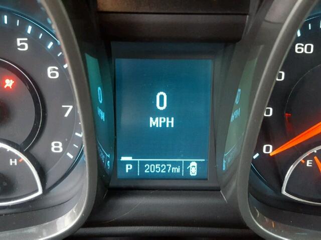 1G11B5SA1DF177329 - 2013 CHEVROLET MALIBU LS შავი ფოტო 8