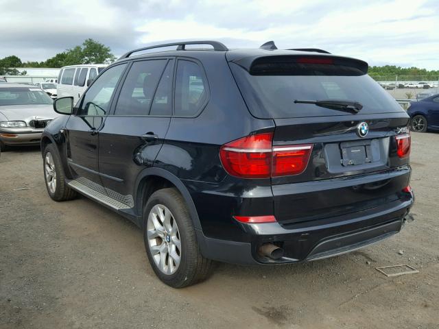 5UXZV4C57BL739227 - 2011 BMW X5 XDRIVE3 BLACK photo 3