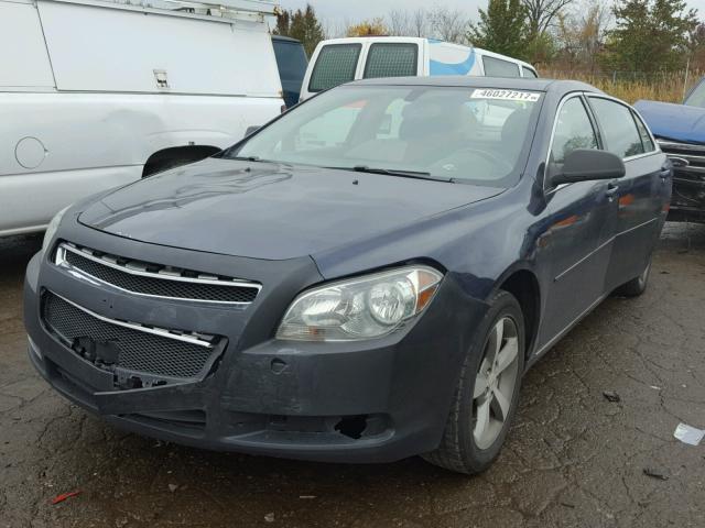 1G1ZC5E12BF254704 - 2011 CHEVROLET MALIBU 1LT BLUE photo 2