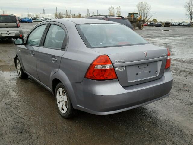 KL2TD556X7B090903 - 2007 PONTIAC WAVE GRAY photo 3