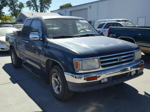 JT4TN14D9T0016025 - 1996 TOYOTA T100 XTRAC GREEN photo 1