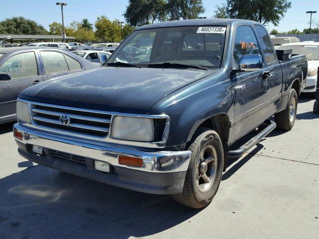 JT4TN14D9T0016025 - 1996 TOYOTA T100 XTRAC GREEN photo 2