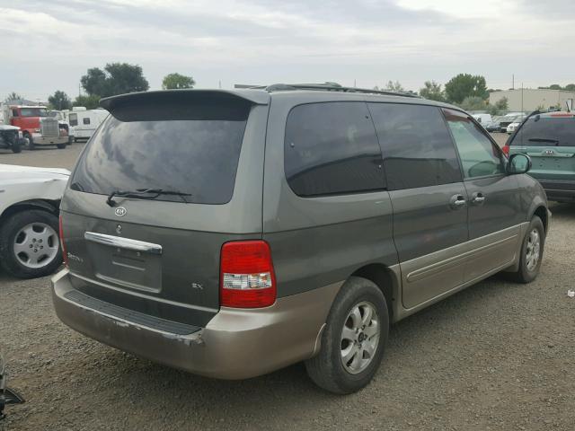 KNDUP132656649144 - 2005 KIA SEDONA EX TWO TONE photo 4