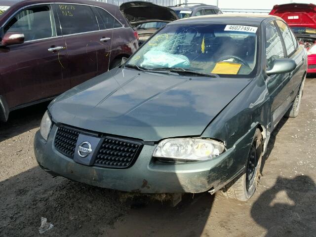 3N1CB51D96L541293 - 2006 NISSAN SENTRA 1.8 GREEN photo 2