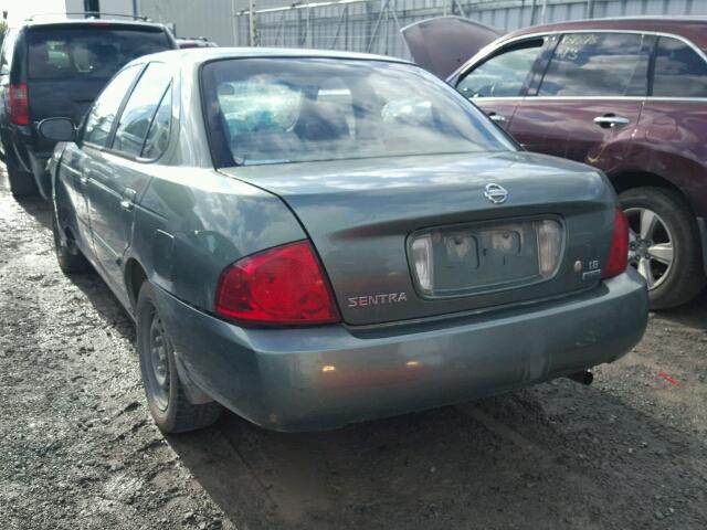 3N1CB51D96L541293 - 2006 NISSAN SENTRA 1.8 GREEN photo 3