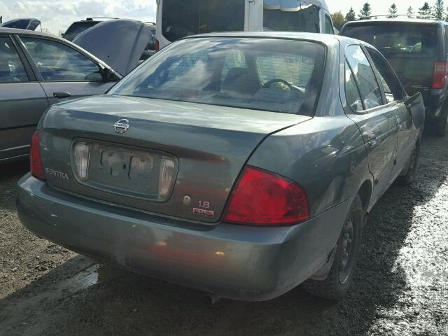 3N1CB51D96L541293 - 2006 NISSAN SENTRA 1.8 GREEN photo 4