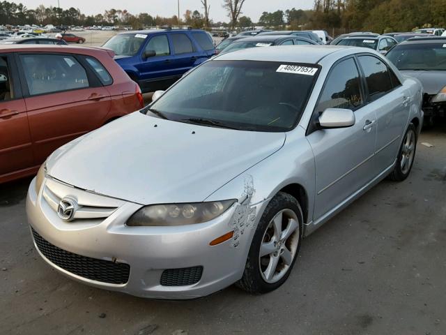 1YVHP80C185M24836 - 2008 MAZDA 6 I SILVER photo 2