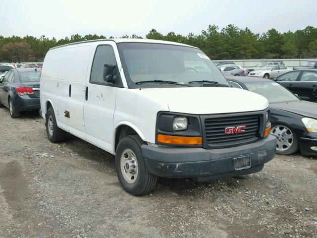 1GTGG25V171143196 - 2007 GMC SAVANA G25 WHITE photo 1