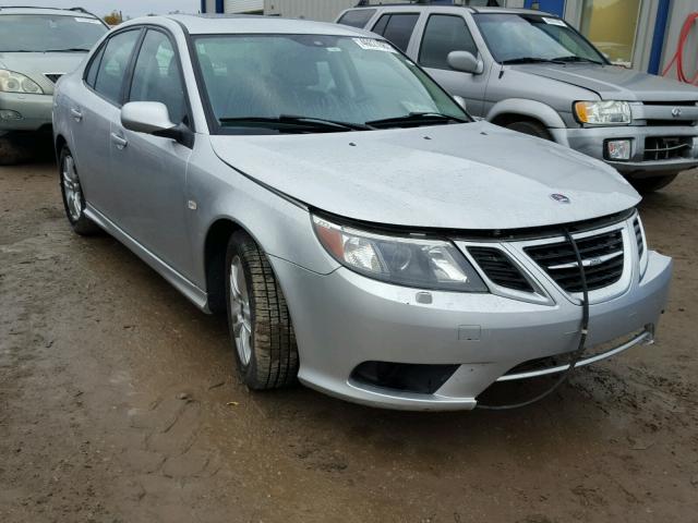 YS3FA4CY4B1315499 - 2011 SAAB 9-3 2.0T SILVER photo 1