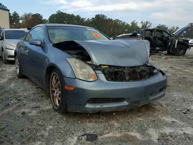 JNKCV54E55M403620 - 2005 INFINITI G35 BLUE photo 1