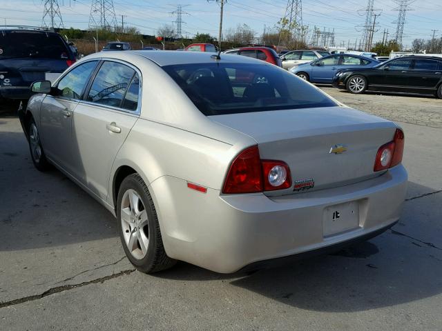 1G1ZB5E10BF124696 - 2011 CHEVROLET MALIBU LS TAN photo 3