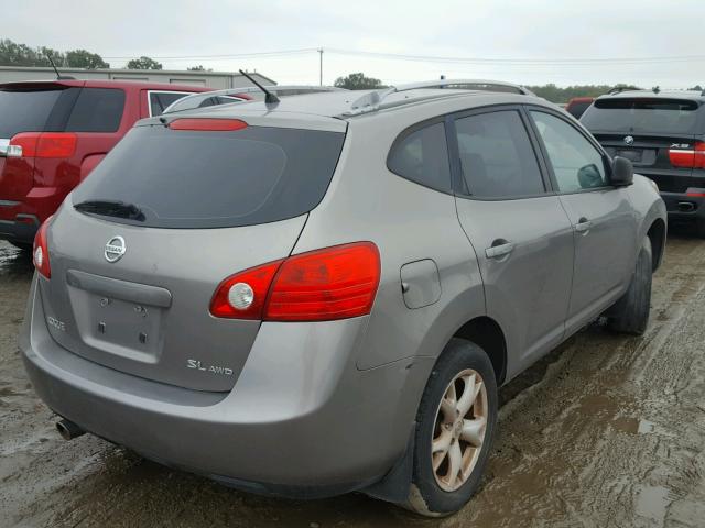 JN8AS58V79W447516 - 2009 NISSAN ROGUE S GRAY photo 4