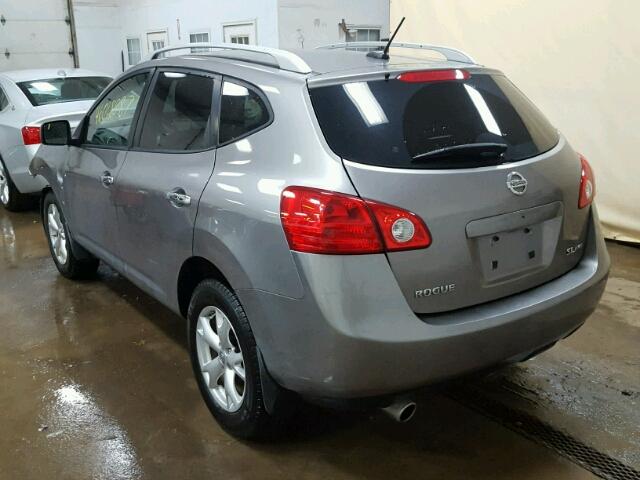 JN8AS5MV6AW147931 - 2010 NISSAN ROGUE S GRAY photo 3