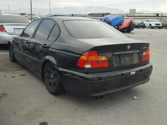 WBAEV33422KL57885 - 2002 BMW 325 I BLACK photo 3