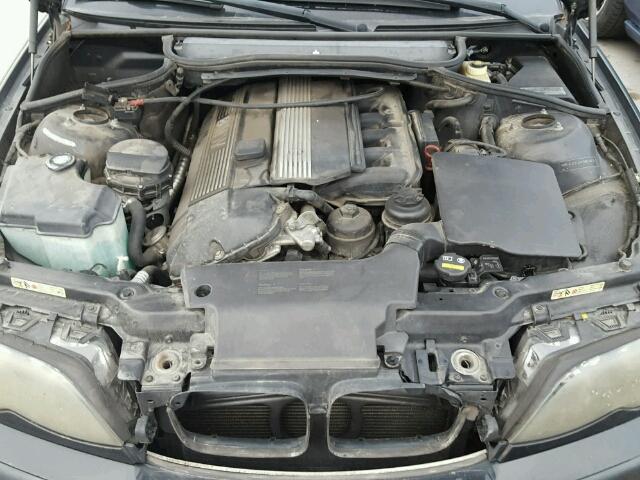 WBAEV33422KL57885 - 2002 BMW 325 I BLACK photo 7