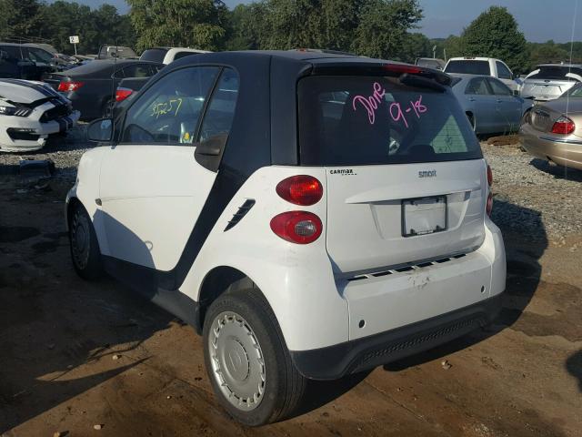 WMEEJ3BA6FK793104 - 2015 SMART FORTWO PUR WHITE photo 3