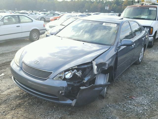 JTHBA30G665175125 - 2006 LEXUS ES 330 BLUE photo 2