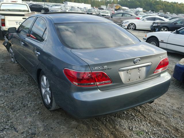 JTHBA30G665175125 - 2006 LEXUS ES 330 BLUE photo 3