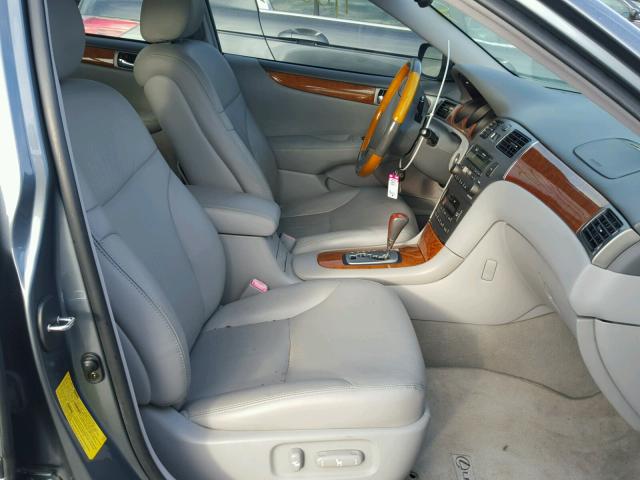 JTHBA30G665175125 - 2006 LEXUS ES 330 BLUE photo 5