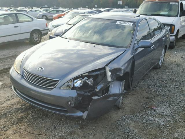 JTHBA30G665175125 - 2006 LEXUS ES 330 BLUE photo 9