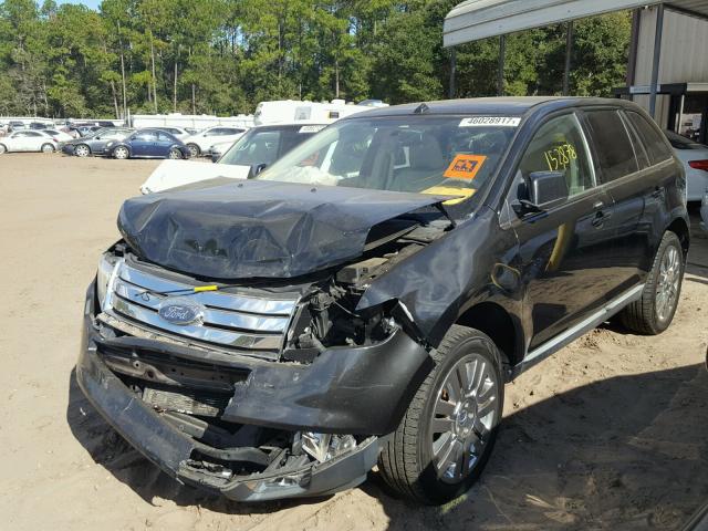 2FMDK3KC1ABA78724 - 2010 FORD EDGE LIMIT BLACK photo 2