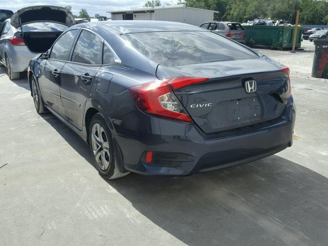 19XFC2F56GE028810 - 2016 HONDA CIVIC BLUE photo 3