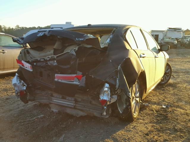 1HGCP3F81BA004967 - 2011 HONDA ACCORD EXL BLACK photo 4